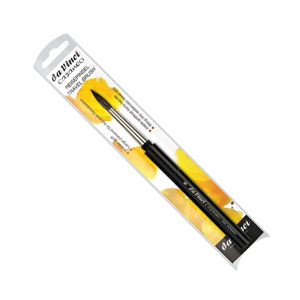 Da Vinci Casaneo Extra Soft Travel Watercolor Brush Series 1593TP No: 8