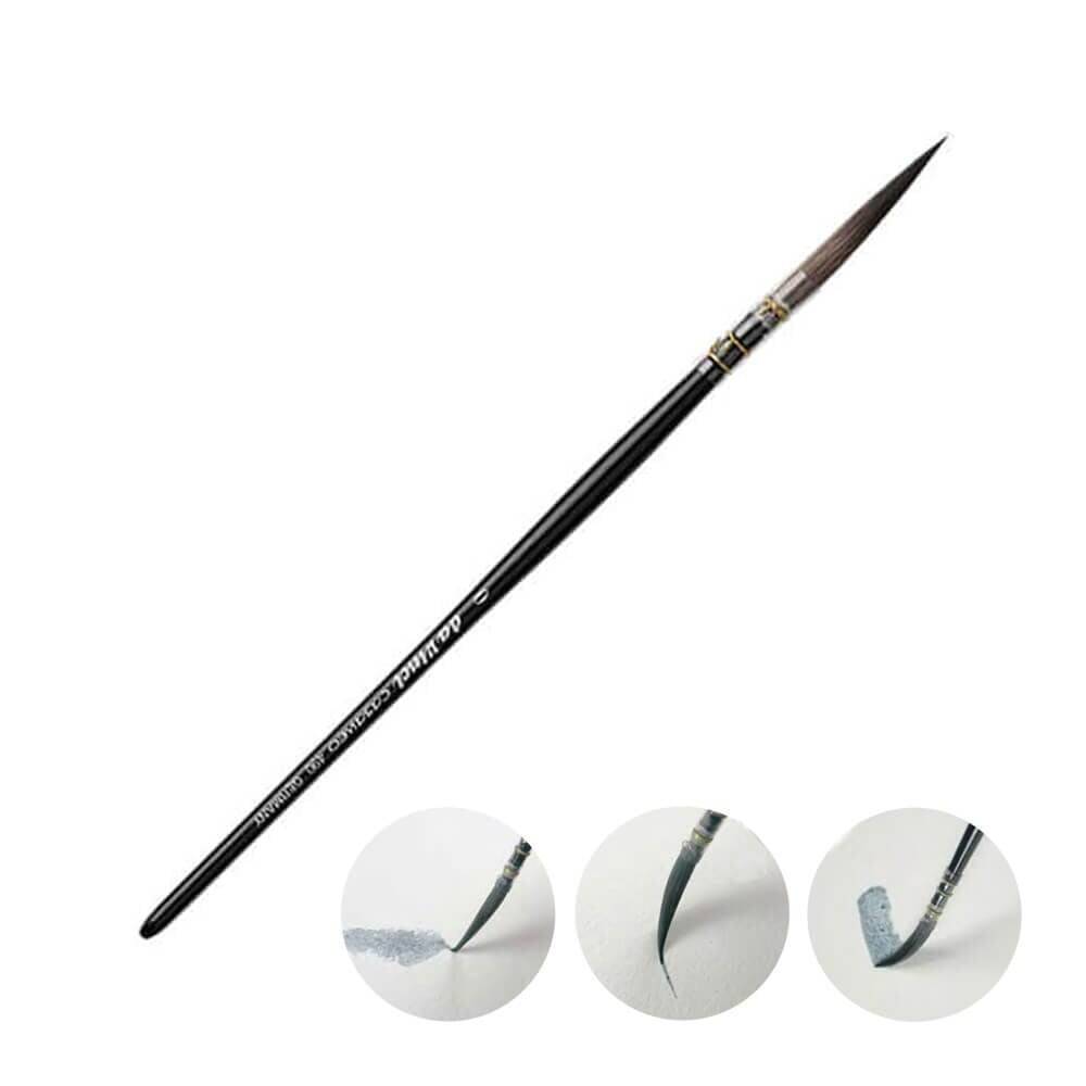 Da Vinci Casaneo Round Tip Long Watercolor Brush Series 490 No:0