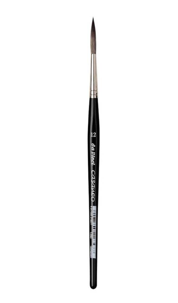 Da Vinci Caseneo Rigger Medium Length Black Esagonal Handle 1290 Serial No: 12