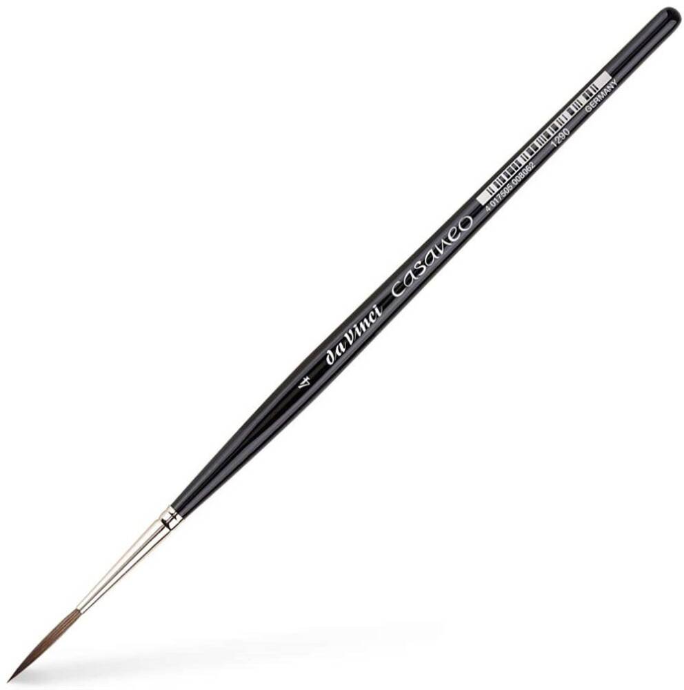 Da Vinci Caseneo Rigger Medium Length Black Esagonal Handle 1290 Serial No: 4