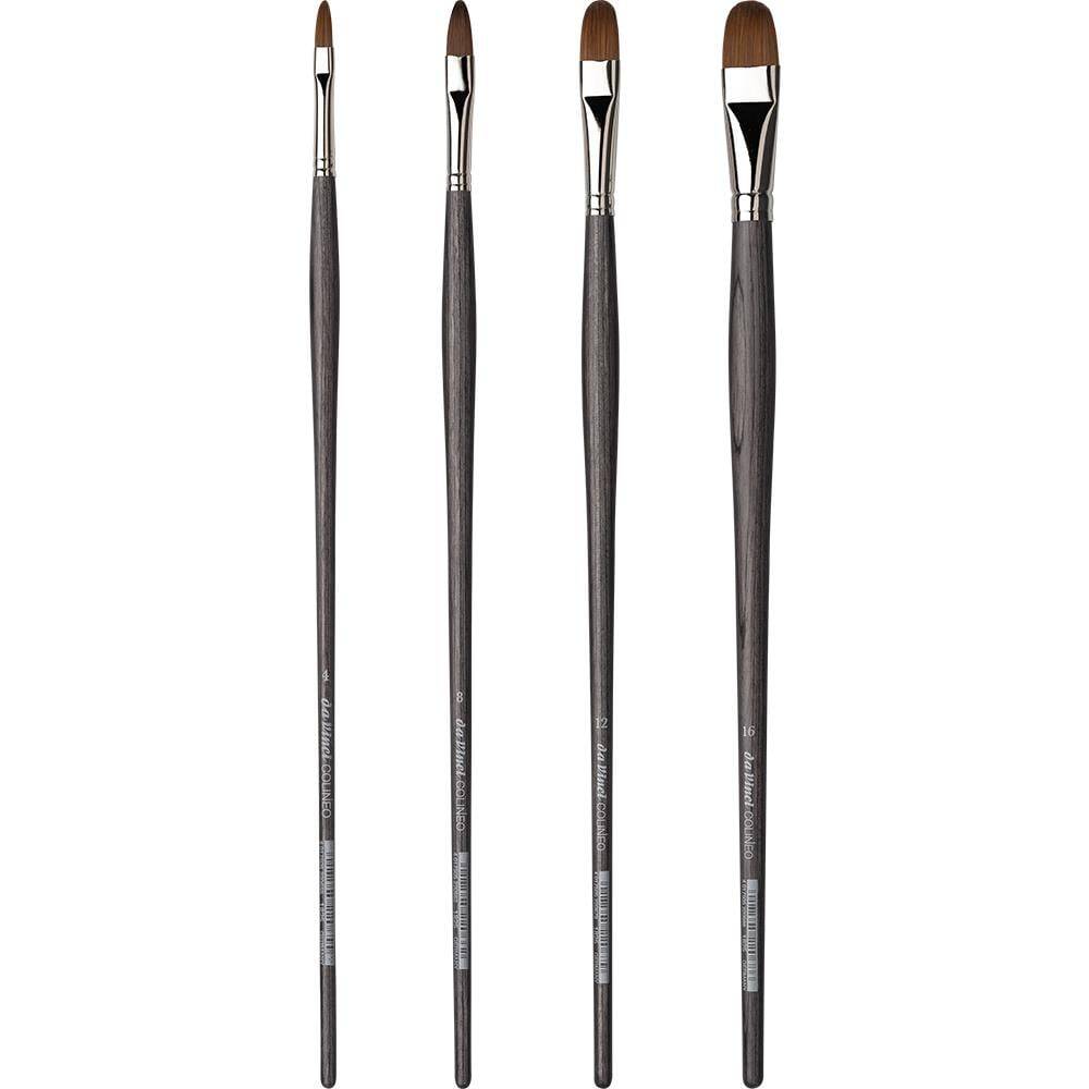 Da Vinci Colineo Filbert-Shape Acrylic and Oil Paint Brush Series 1825 No:8