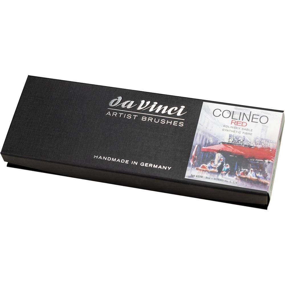 Da Vinci Colineo Red Gift Box Özel Seri Suluboya Hediye Kutusu