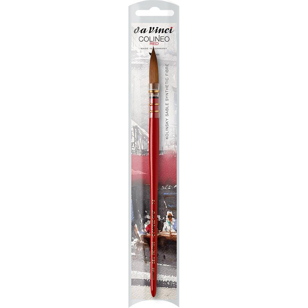 Da Vinci Colineo Red Suluboya Fırçası No:2