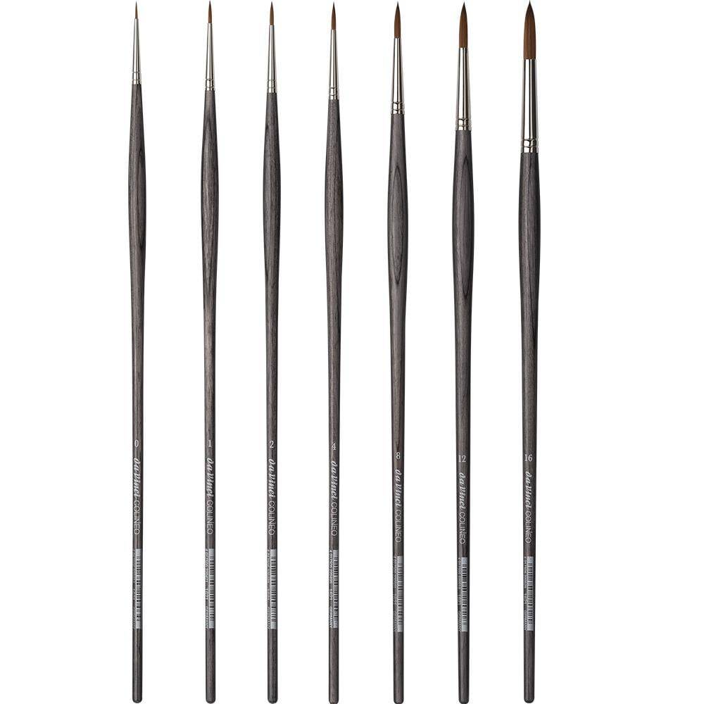 Da Vinci Colineo Round Acrylic and Oil Paint Brush Series 1621 No:0