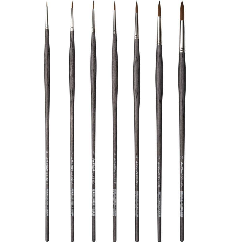 Da Vinci Colineo Round Acrylic and Oil Paint Brush Series 1621 No:8