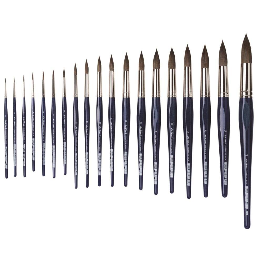 Da Vinci Cosmotop Mix B Yuvarlak Sulu Boya Fırçası Seri 5530 No:1
