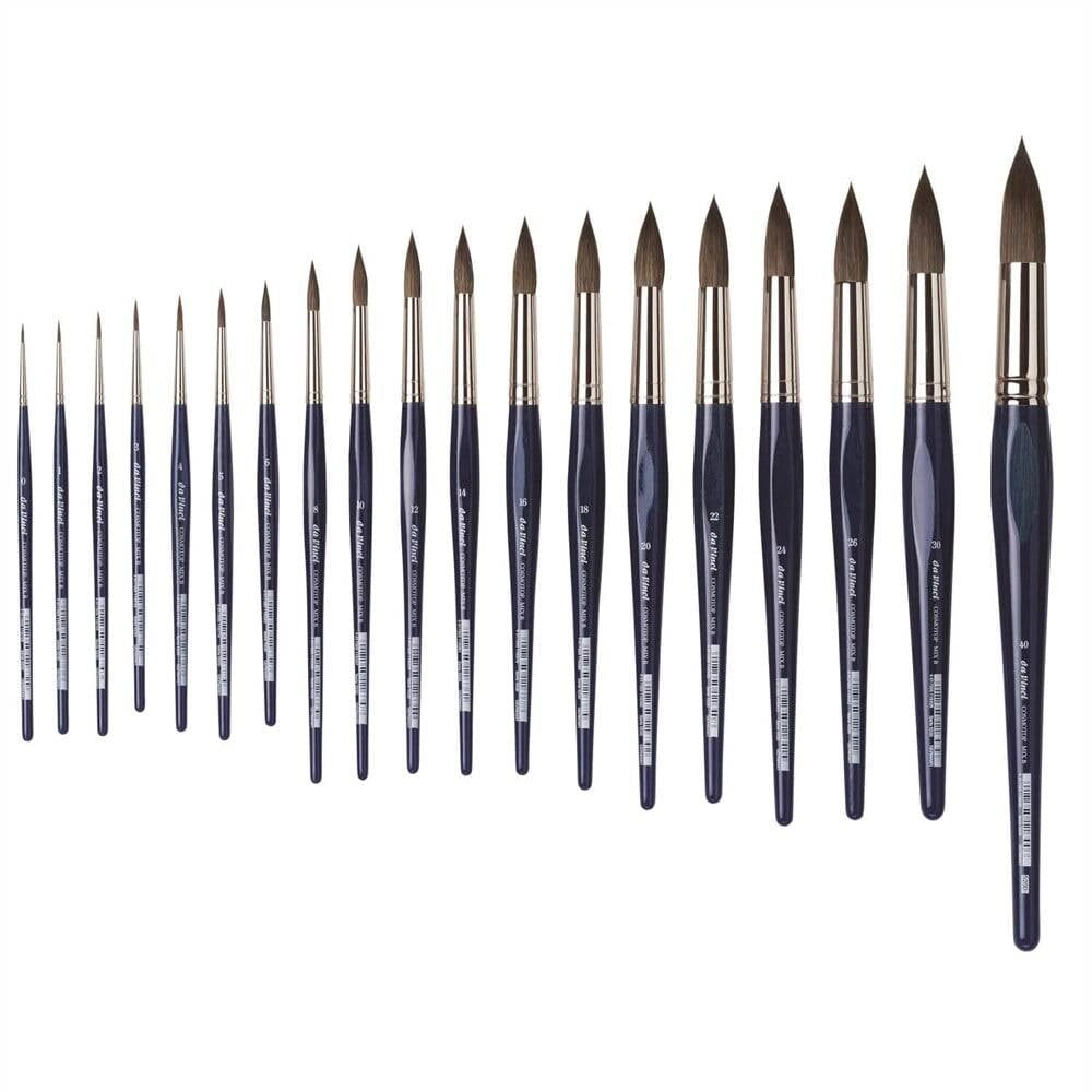 Da Vinci Cosmotop Mix B Round Watercolor Brush Series 5530 No:10