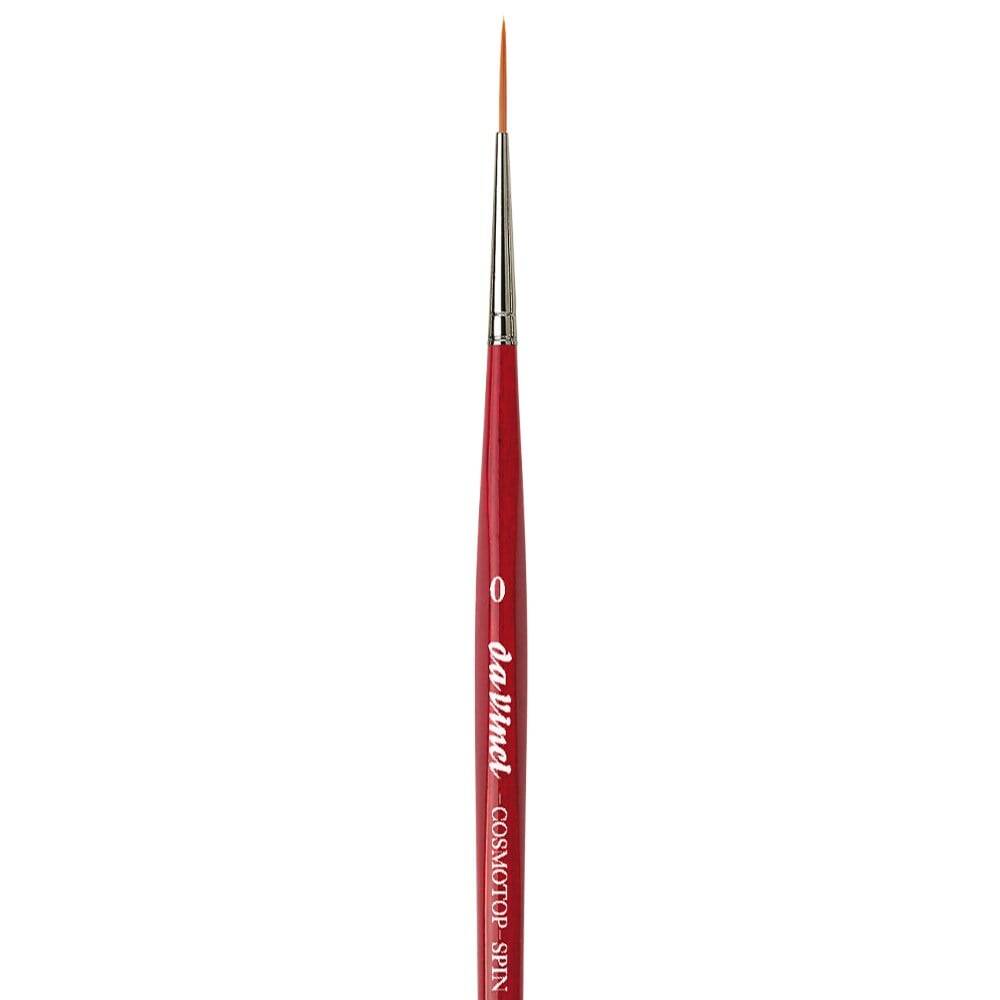 Da Vinci Cosmotop Spin Brown Synthetic Long Line Brush Series 1280 No:0