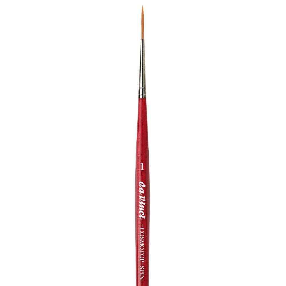 Da Vinci Cosmotop Spin Brown Synthetic Long Line Brush Series 1280 No:1