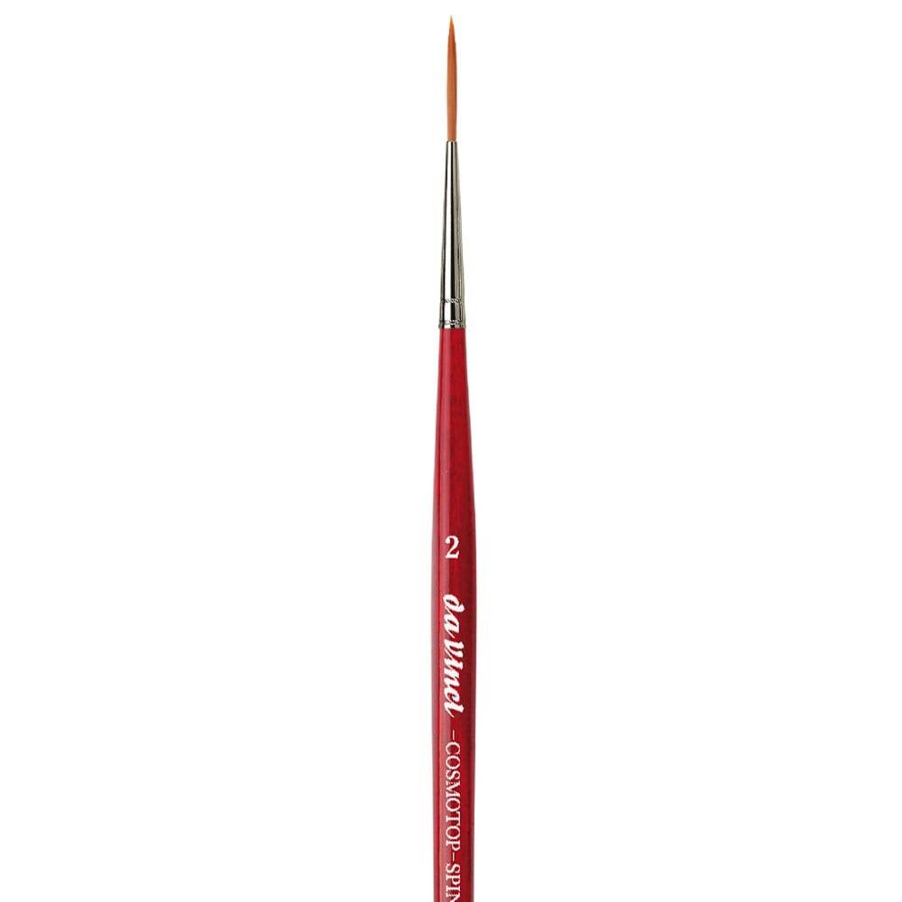 Da Vinci Cosmotop Spin Kahverengi Sentetik Uzun Çizgi Fırçası Seri 1280 No:2