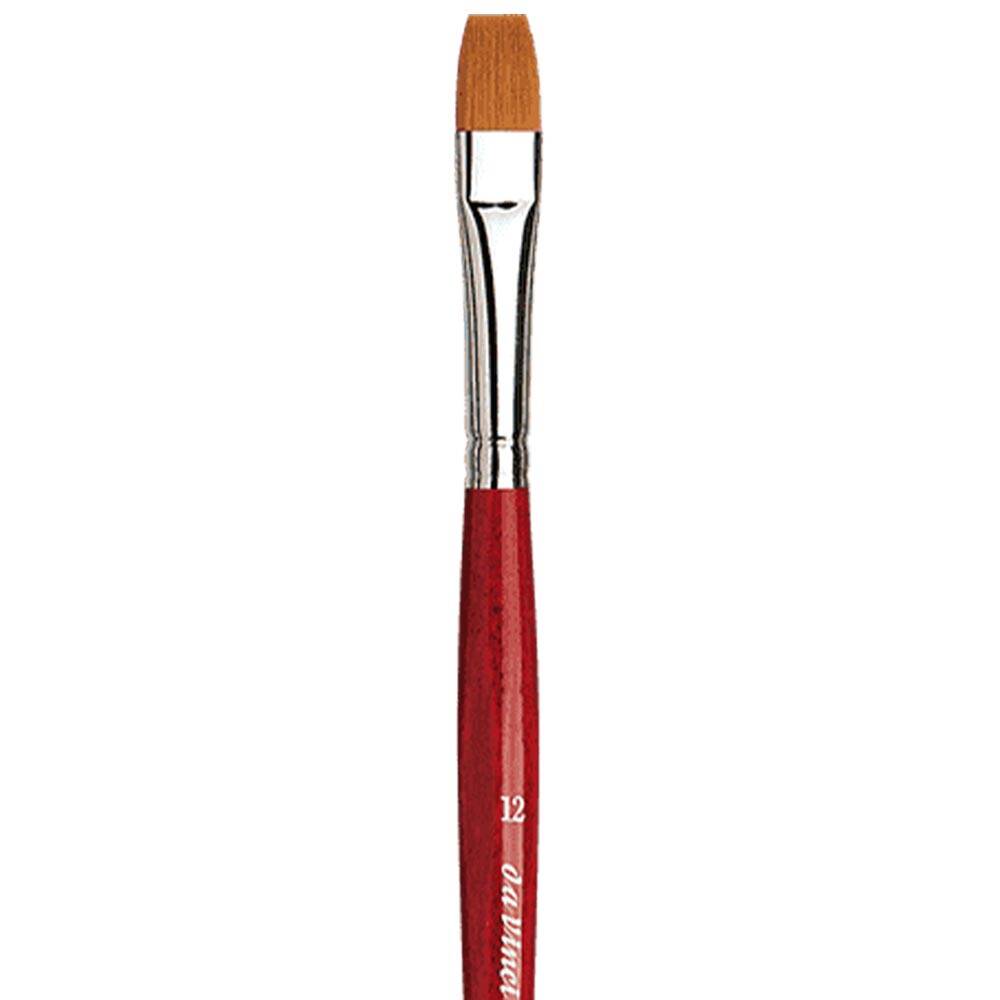 Da Vinci Cosmotop Spin Synthetic Flat Watercolor Brush Series 5880 No:12