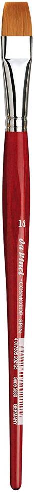 Da Vinci Cosmotop Spin Synthetic Flat Watercolor Brush Series 5880 No:14