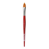 Da Vinci Cosmotop Spin Synthetic Oval Watercolor Brush Series 5584 No: 12
