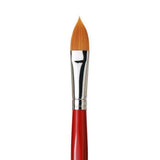 Da Vinci Cosmotop Spin Synthetic Oval Watercolor Brush Series 5584 No:30
