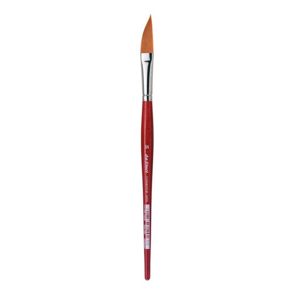 Da Vinci Cosmotop Spin Synthetic Side Cut Watercolor Line Brush Series 5587 No:14