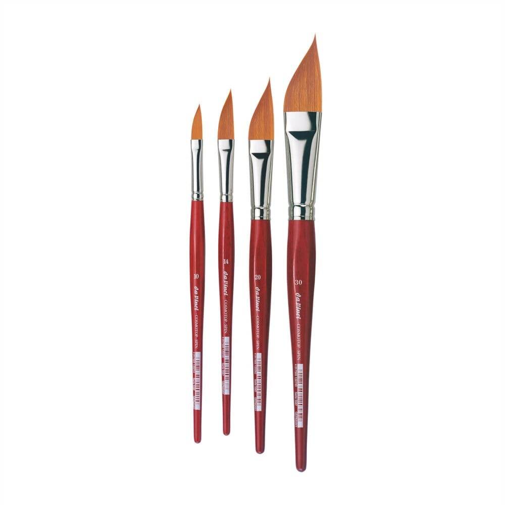 Da Vinci Cosmotop Spin Synthetic Side Cut Watercolor Line Brush Series 5587 No:30