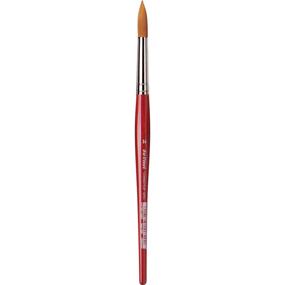 Da Vinci Cosmotop Spin Synthetic Round Watercolor Brush Series 5580 No:14
