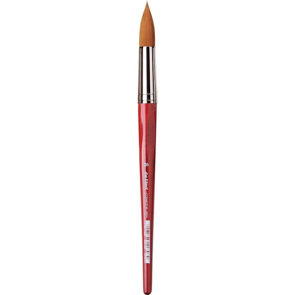 Da Vinci Cosmotop Spin Sentetik Yuvarlak Sulu Boya Fırçası Seri 5580 No:26