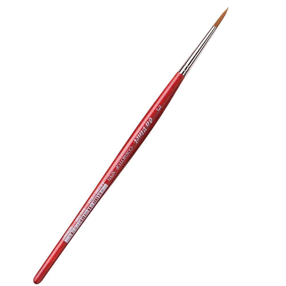 Da Vinci Cosmotop Spin Sentetik Yuvarlak Sulu Boya Fırçası Seri 5580 No:3