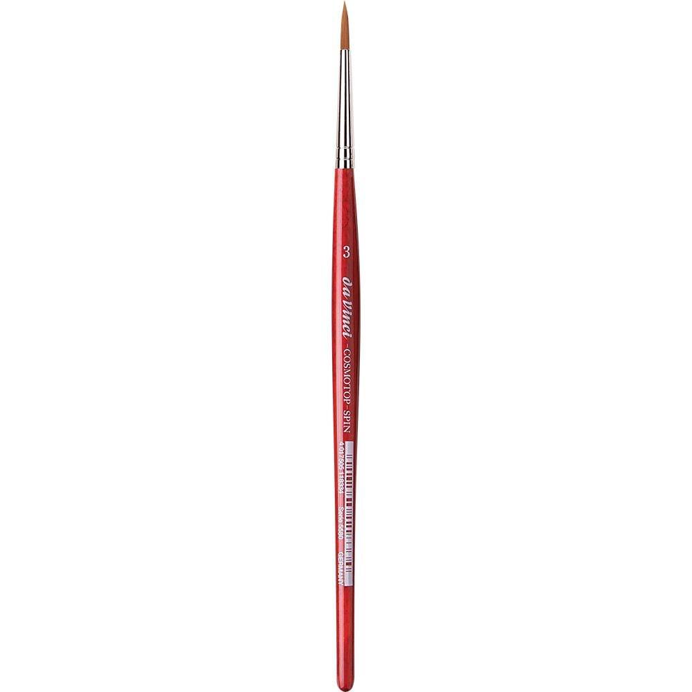 Da Vinci Cosmotop Spin Sentetik Yuvarlak Sulu Boya Fırçası Seri 5580 No:3