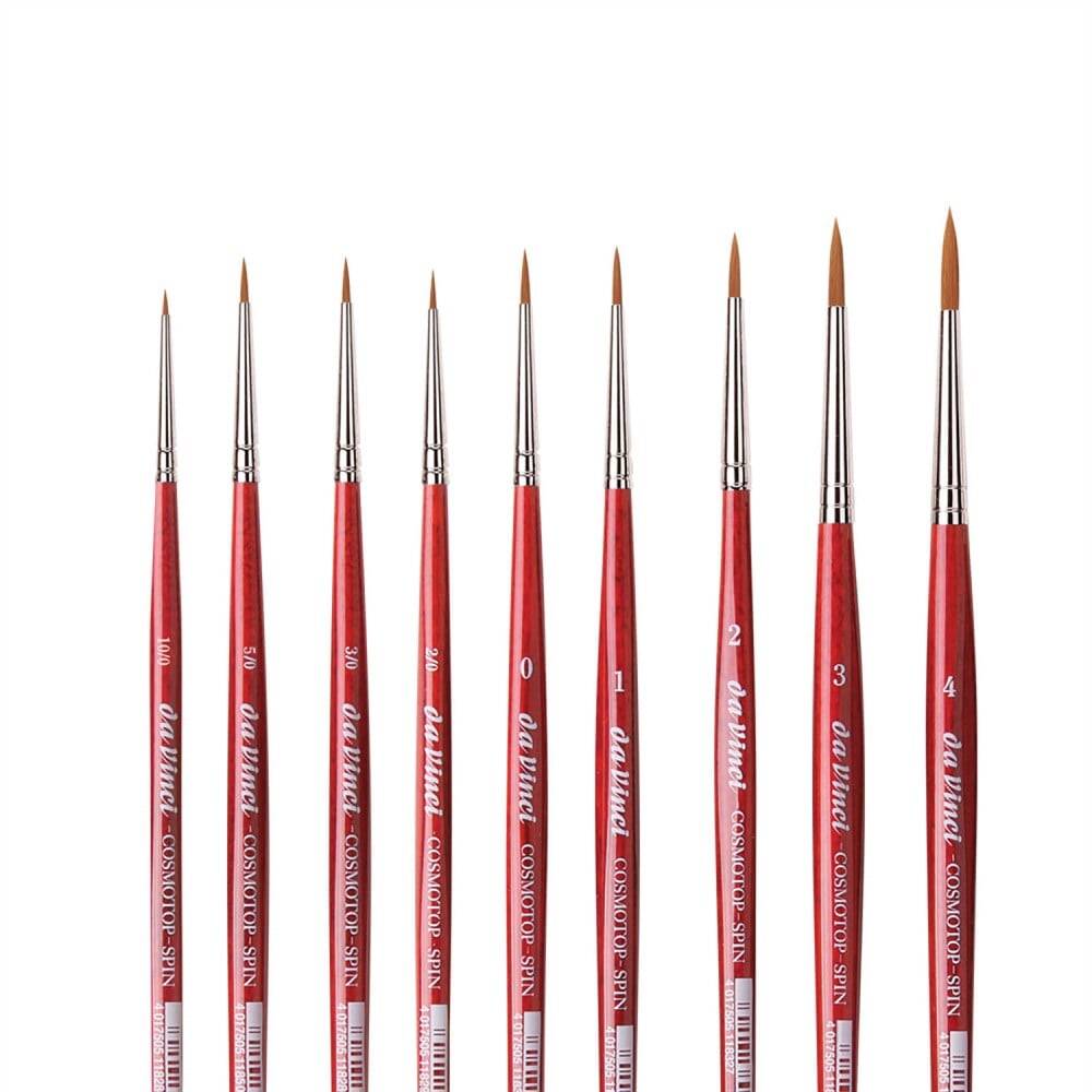Da Vinci Cosmotop Spin Synthetic Round Watercolor Brush Series 5580 No:30
