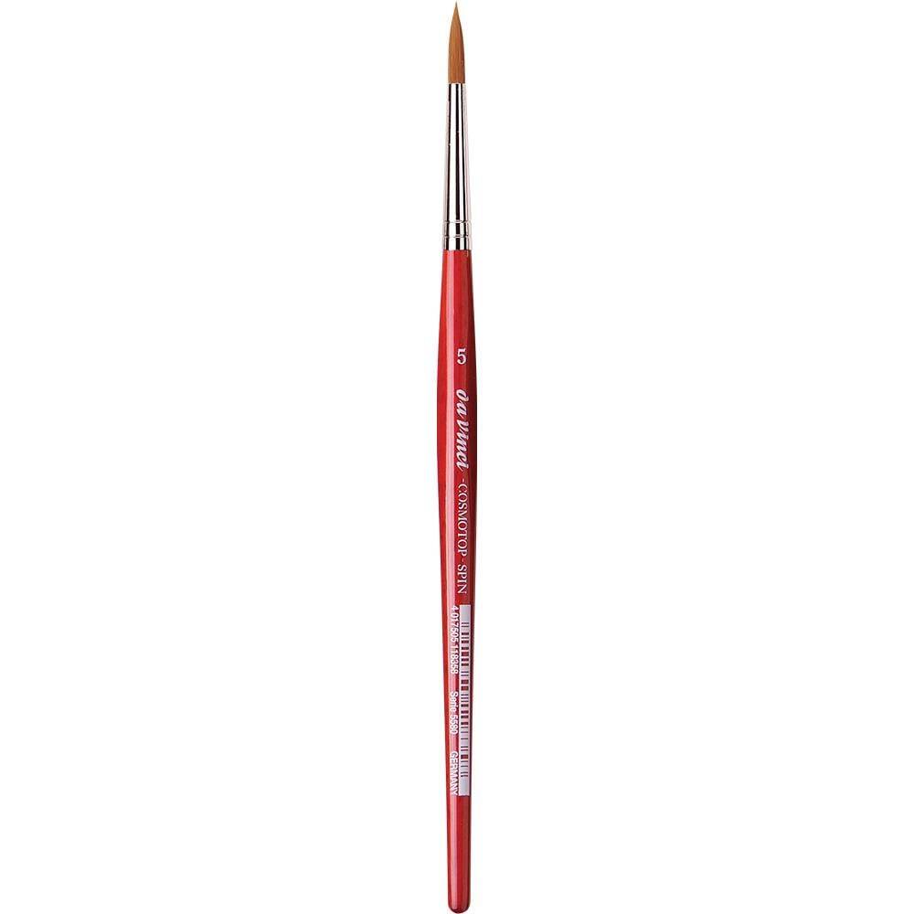 Da Vinci Cosmotop Spin Synthetic Round Watercolor Brush Series 5580 No: 5