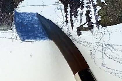 Da Vinci Dartana Spin Watercolor Brush Extra Pointed Series 188 No:7