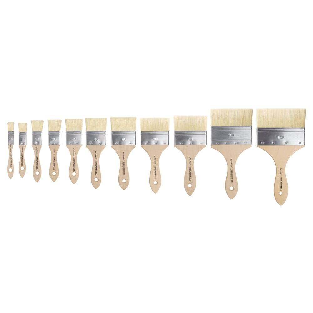 Da Vinci Bristle Flat Wide Surface Brush Series 2470 No:100