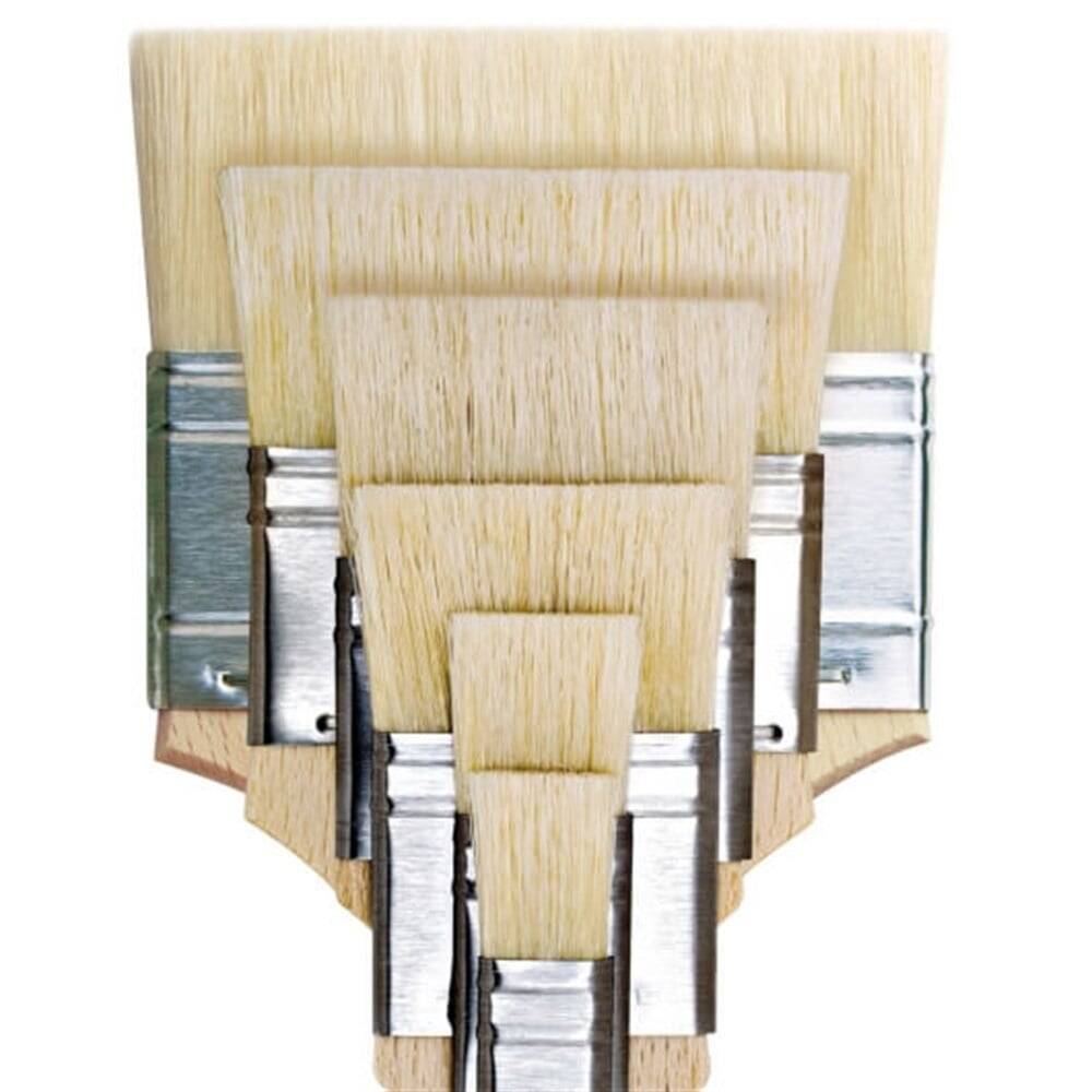 Da Vinci Bristle Flat Wide Surface Brush Series 2470 No:60