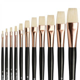 Da Vinci Bristle Flat Oil Paint Brush Series 7007 No:2
