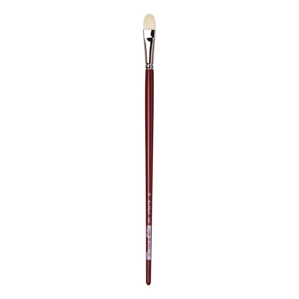 Da Vinci Bristle Filbert-Shape Oil Paint Brush Series 7467 No:4