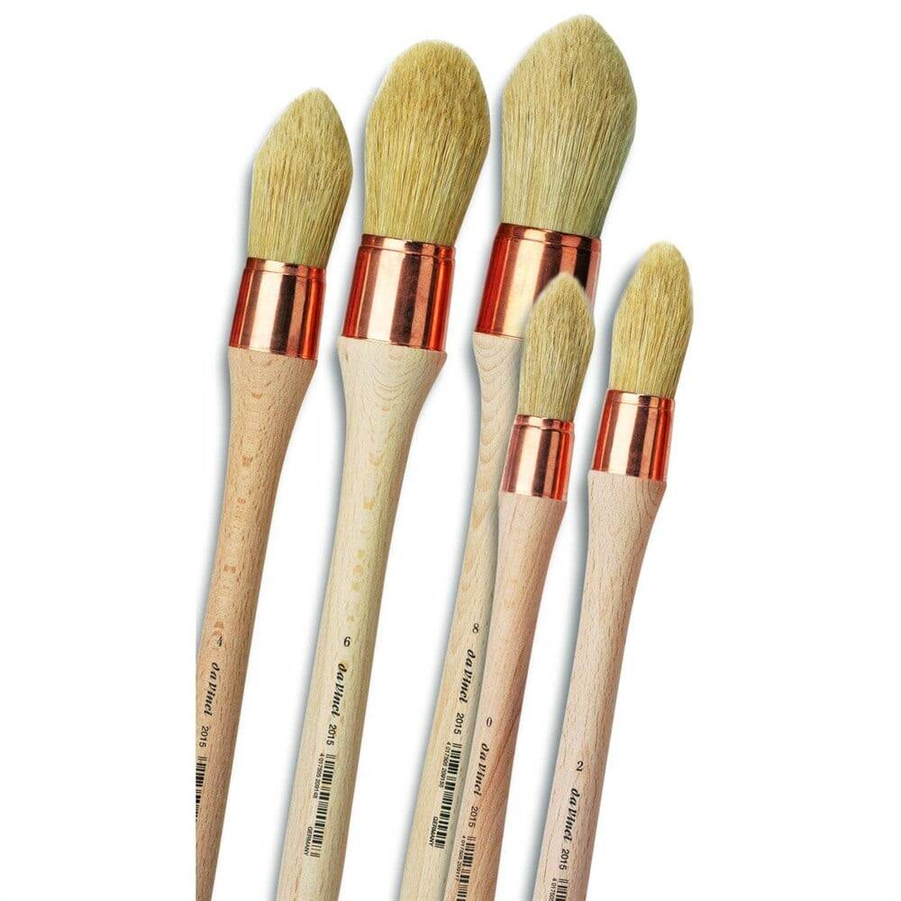 Da Vinci Bristle Round Large Surface Acrylic Brush Series 2015 No:8