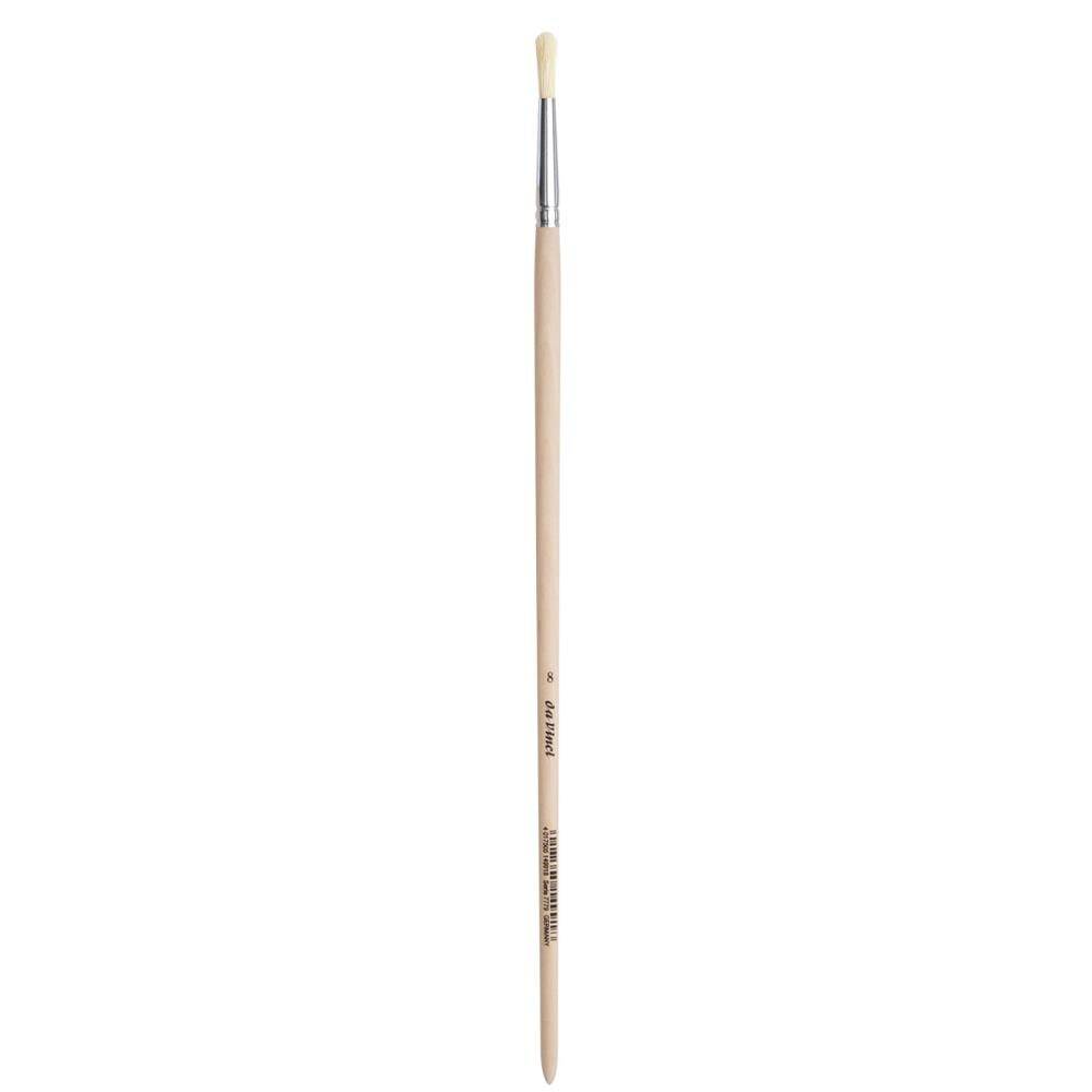 Da Vinci Bristle Round Roller Tip Acrylic and Oil Paint Brush Series 7779 No:8