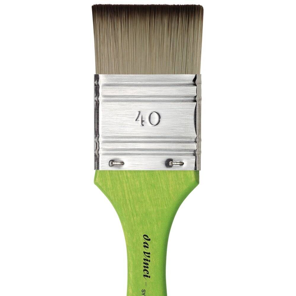 Da Vinci Fit For Hobby Synthetic Flat-Tip Wide Surface Brush Series 5073 No:40