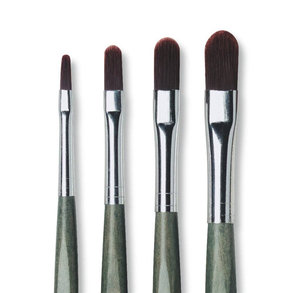 Da Vinci Forte Synthetic Filbert-Shape Acrylic Paint Brush Series 365 No: 10
