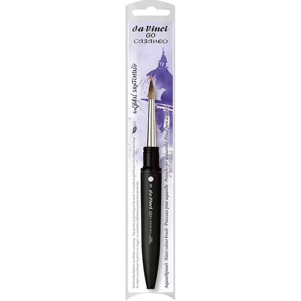 Da Vinci GO Casaneo Ekstra Yumuşak Liner Suluboya Fırçası Seri 8599 No:8