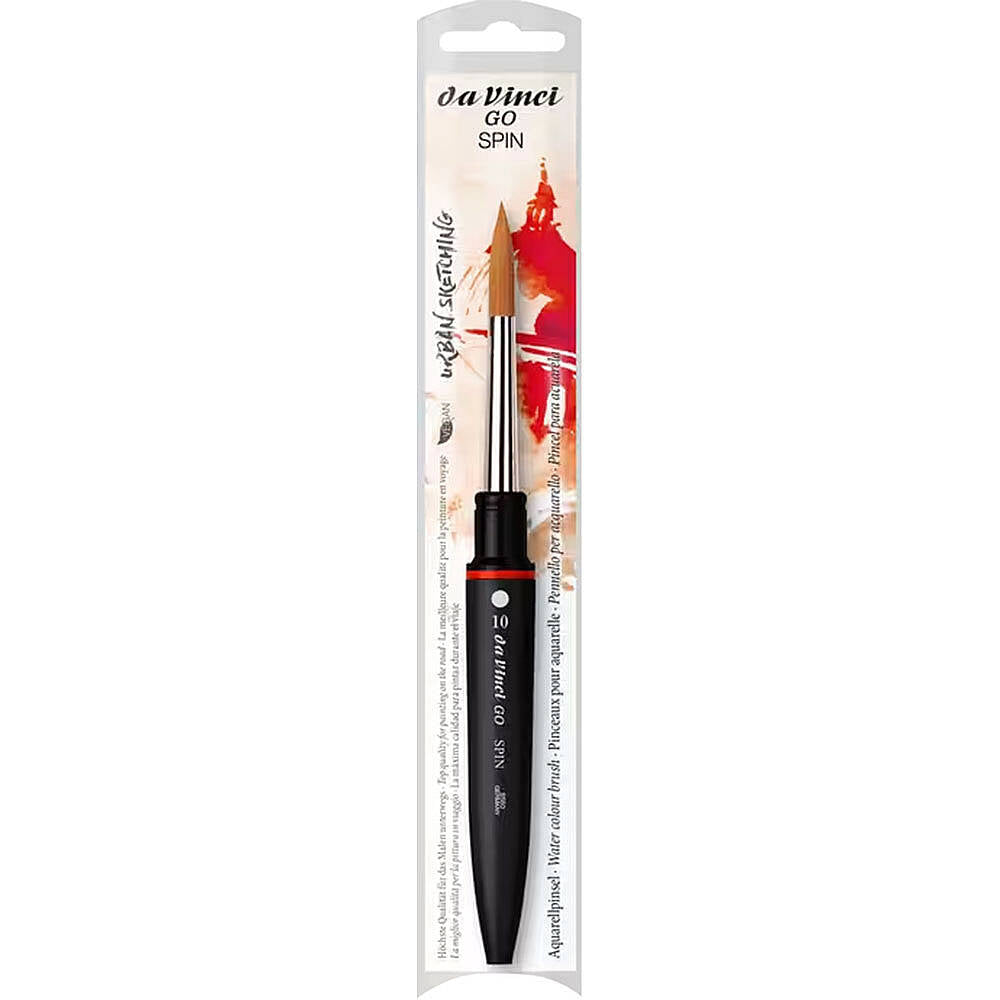 Da Vinci GO Cosmotop Spin Yuvarlak Suluboya Fırçası Seri 8580 No:10