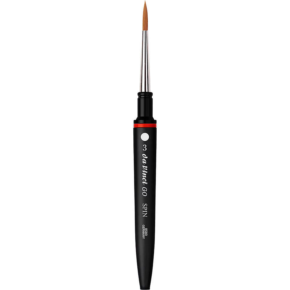 Da Vinci GO Cosmotop Spin Yuvarlak Suluboya Fırçası Seri 8580 No:3