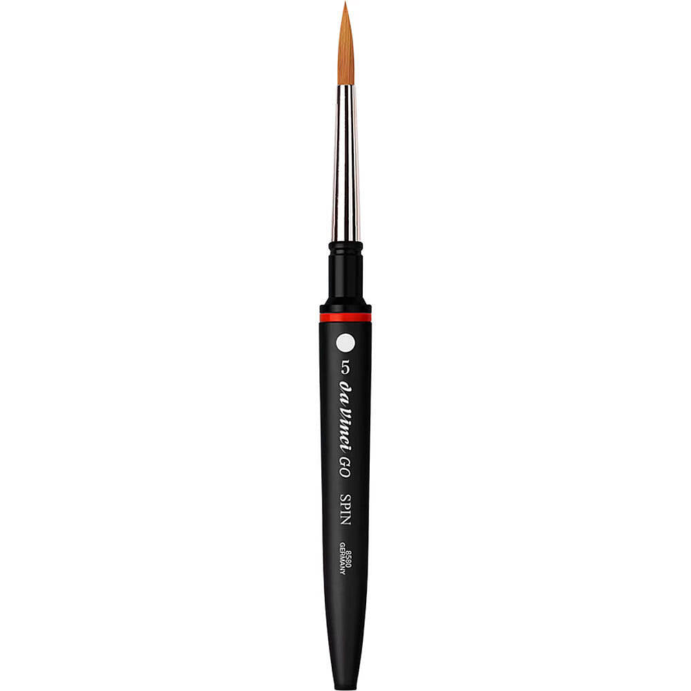 Da Vinci GO Cosmotop Spin Yuvarlak Suluboya Fırçası Seri 8580 No:5