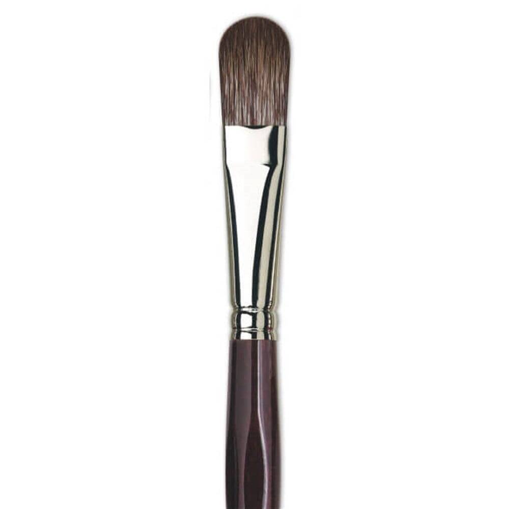 Da Vinci Grigio Synthetic Filbert-Shape Acrylic and Oil Paint Brush Series 7495 No: 16