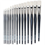 Da Vinci Impasto White Extra Strong Synthetic Flat Acrylic Paint Brush Series 7105 No:4
