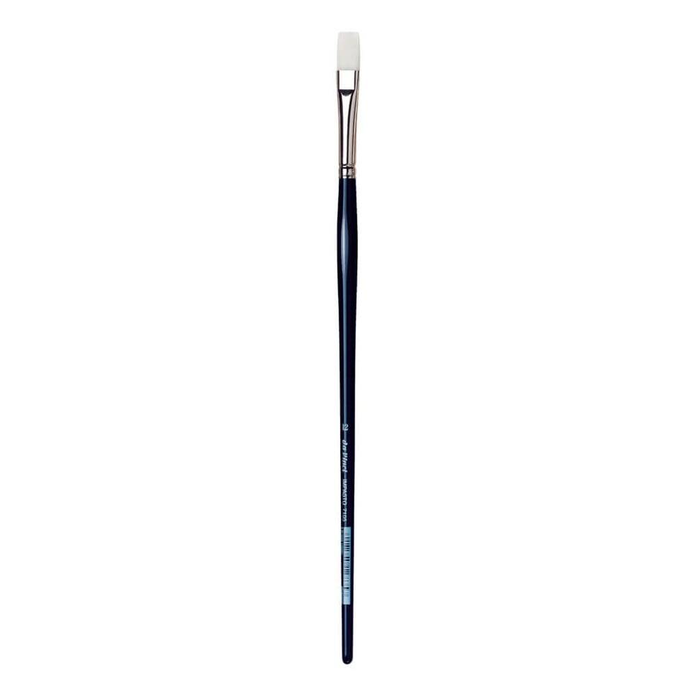 Da Vinci Impasto White Extra Strong Synthetic Flat Acrylic Paint Brush Series 7105 No:4