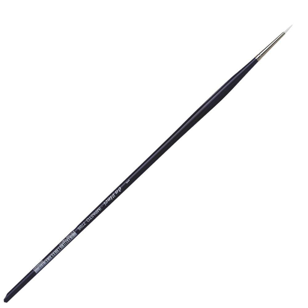 Da Vinci Impasto White Extra Strong Synthetic Round Acrylic Paint Brush Series 7705 No:1