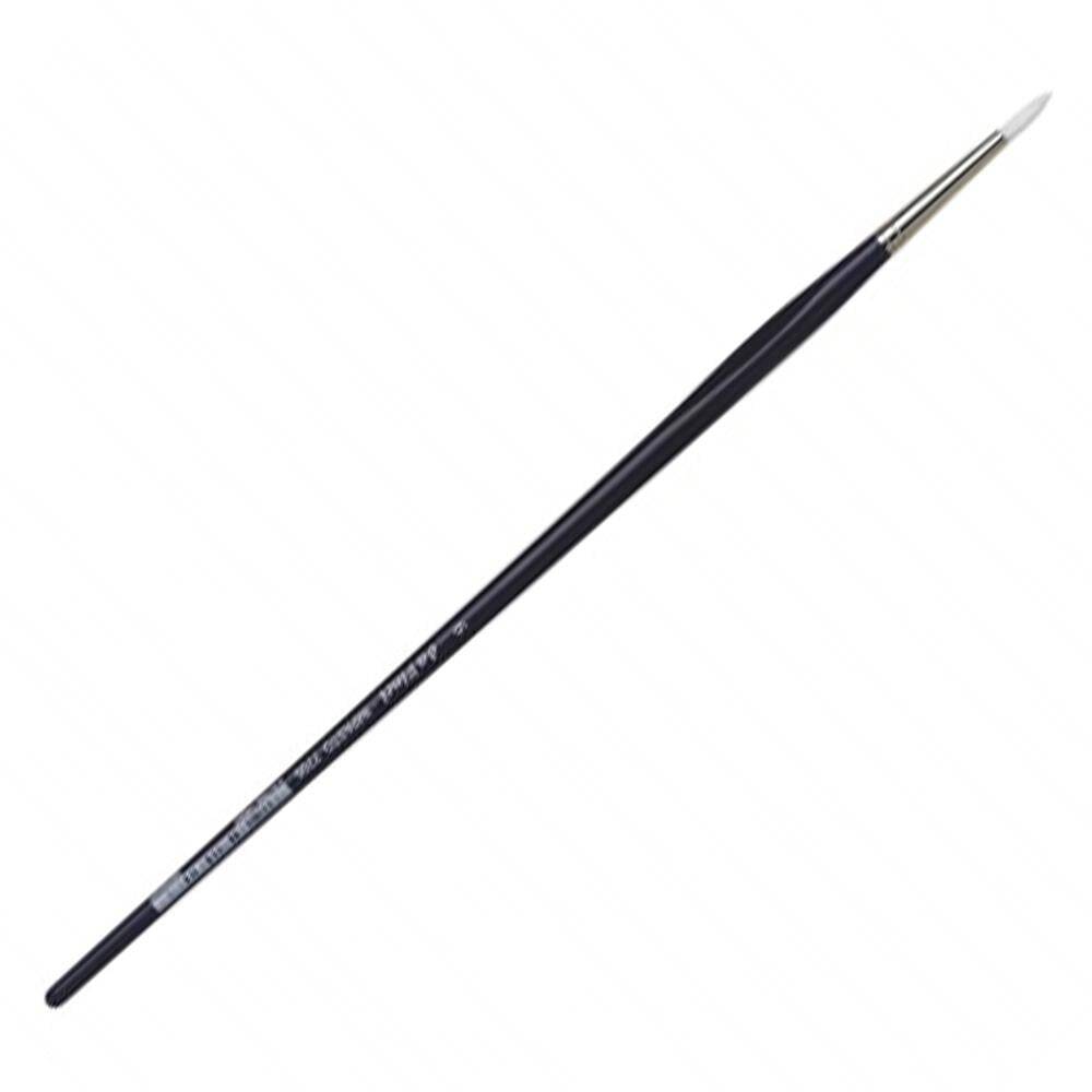 Da Vinci Impasto White Extra Strong Synthetic Round Acrylic Paint Brush Series 7705 No:6