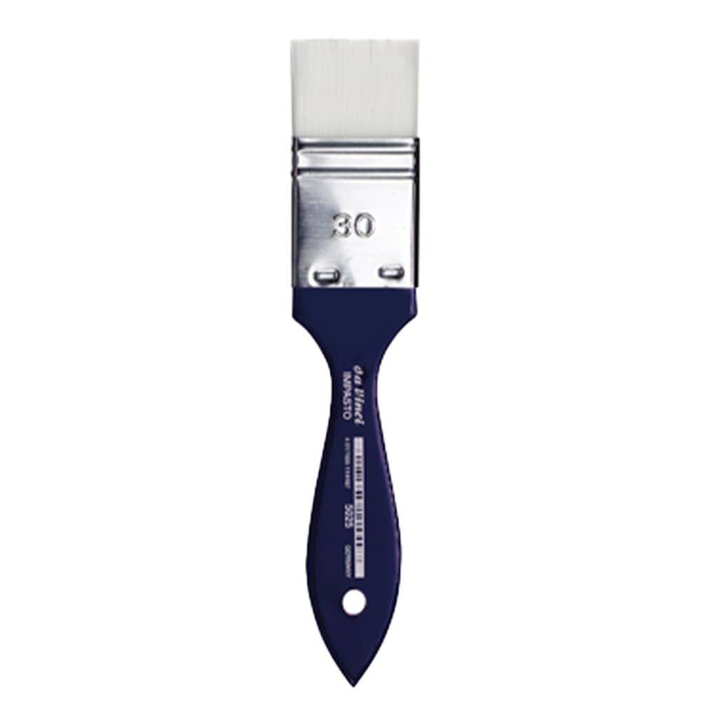 Da Vinci Impasto White Synthetic Wide Flat Large Surface Brush Series 5025 No:30