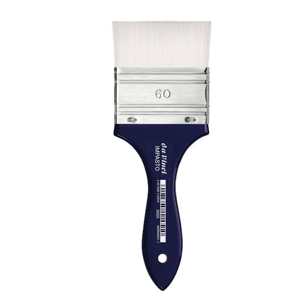 Da Vinci Impasto White Synthetic Wide Flat Large Surface Brush Series 5025 No:60