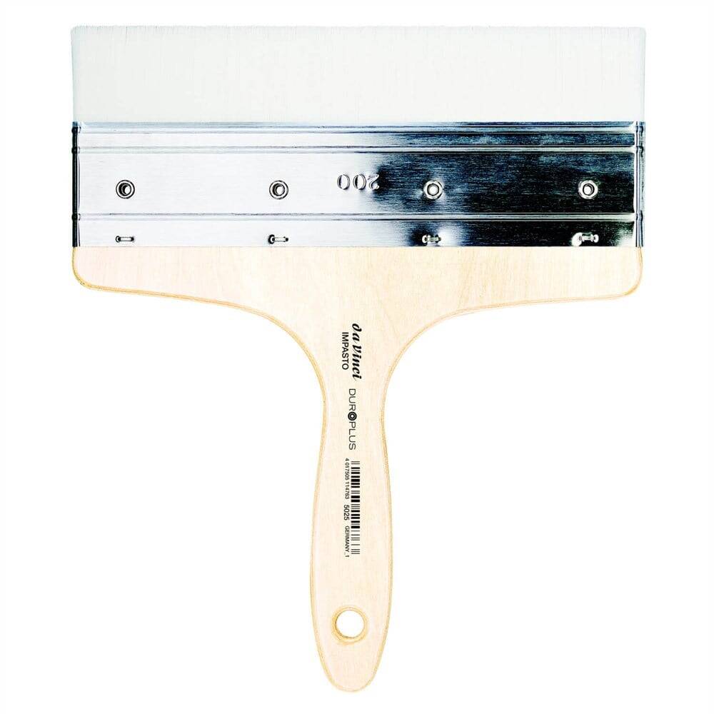 Da Vinci Impasto White Synthetic Wide Flat Large Surface Brush Series 5025 No:60