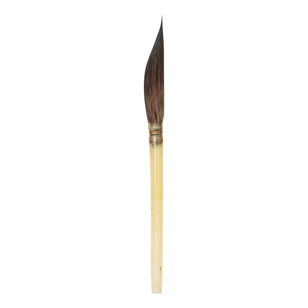 Da Vinci Kazan Sincap Kılı Yan Kesik Kılıç Çini Seramik Porselen Kestirme Fırçası Seri 604 No:2/0