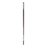 Da Vinci Red Sable Filbert-Shape Oil Paint Brush Series 1815 No:10