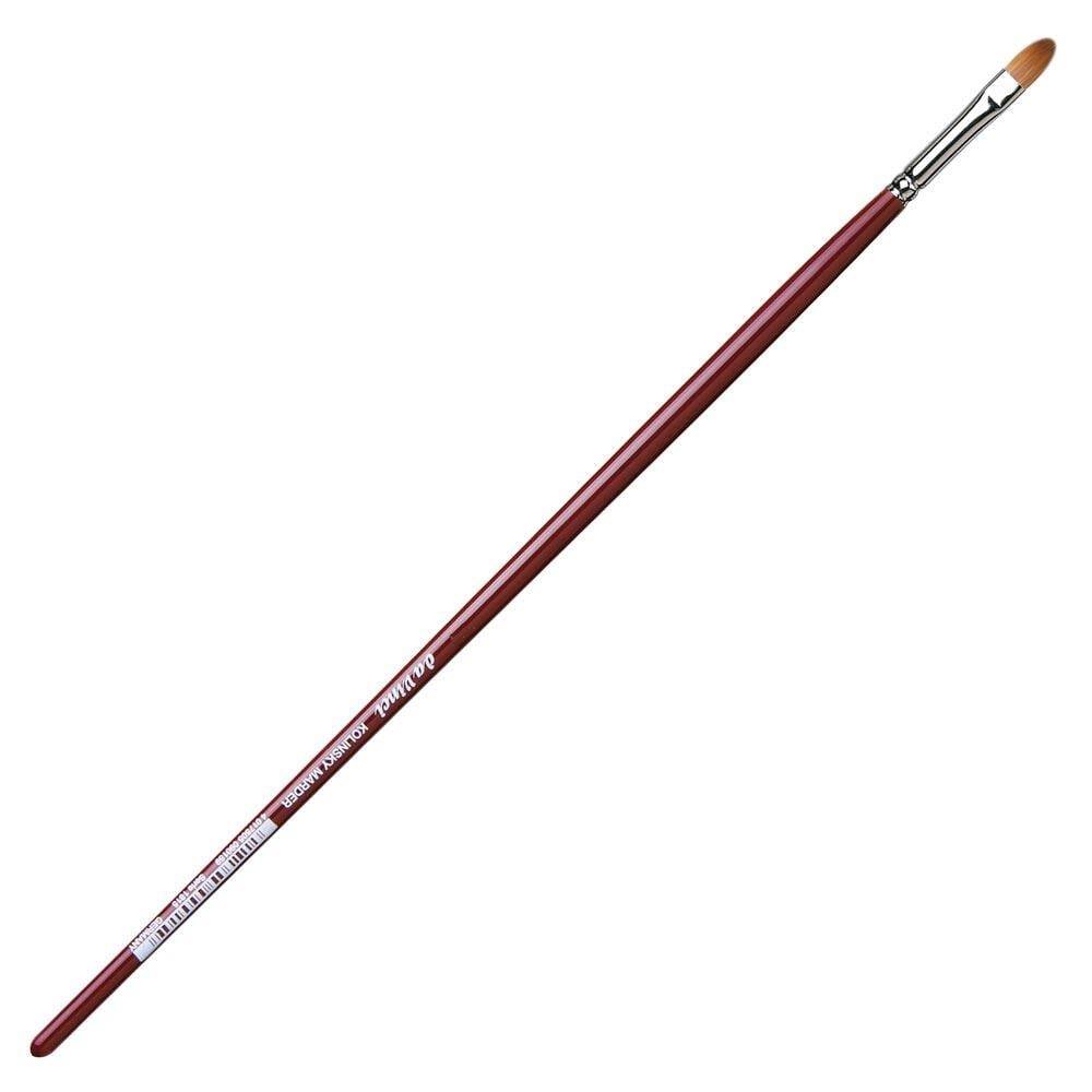 Da Vinci Red Sable Filbert-Shape Oil Paint Brush Series 1815 No:5